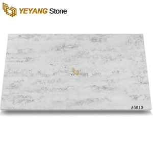 A5010 Calacatta White Quartz Stone for backsplash